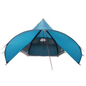 Tipi Zelt für 3 Personen, Blau/Grau