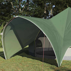 Tipi Zelt für 5 Personen, Grün/Grau