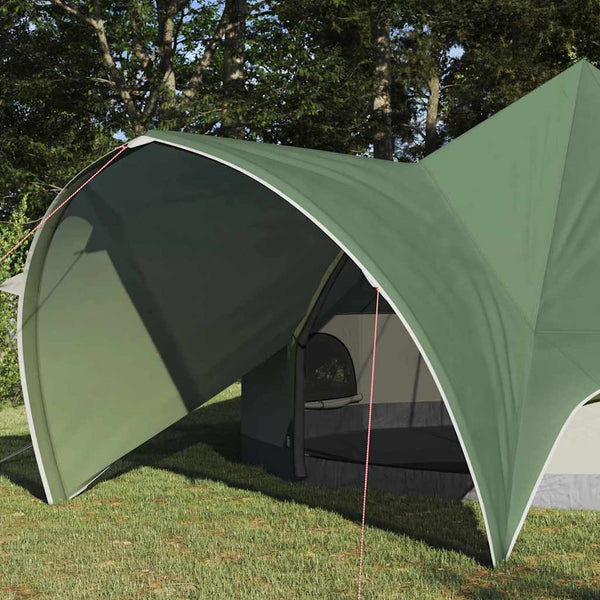 Tipi Zelt für 5 Personen, Grün/Grau