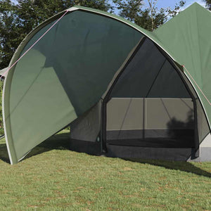 Tipi Zelt für 7 Personen, Grün/Grau, 600cm