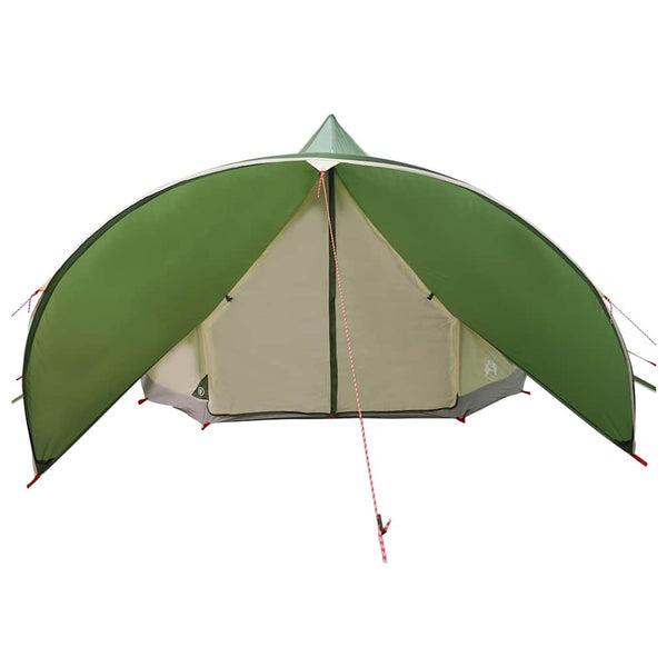 Tipi Zelt für 7 Personen, Grün/Grau, 600cm
