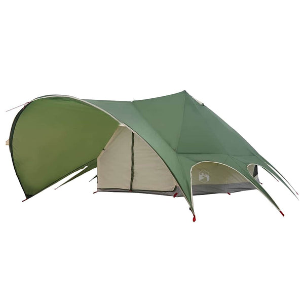 Tipi Zelt für 9 Personen, Grün/Grau