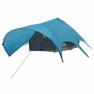 Tipi Zelt für 9 Personen, Blau/Grau