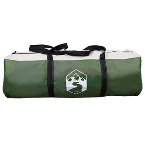 vidaXL Tente pour 6 personnes avec toit Vert 425 x 396 x 222 cm