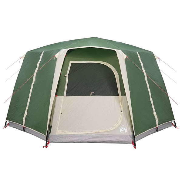 vidaXL Tente pour 6 personnes avec toit Vert 425 x 396 x 222 cm