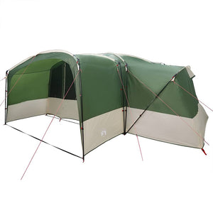 vidaXL Tente familiale pour 12 personnes vert et blanc 760 x 645 x 230 cm