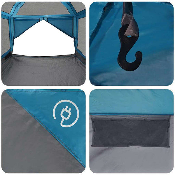 7-Personen Innenzelt mit Dach - 300x300x250cm