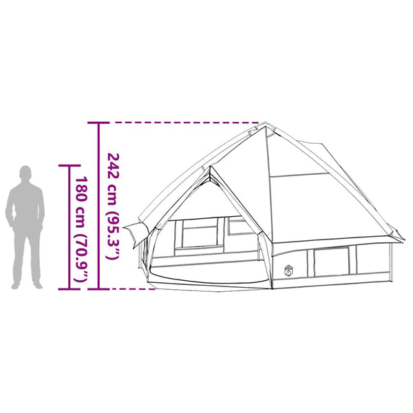 Tipi Zelt für 10 Personen