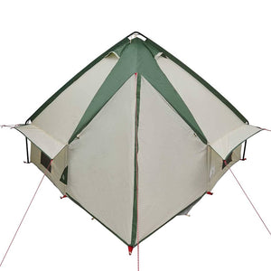Tipi Zelt für 4 Personen, Grün/Grau