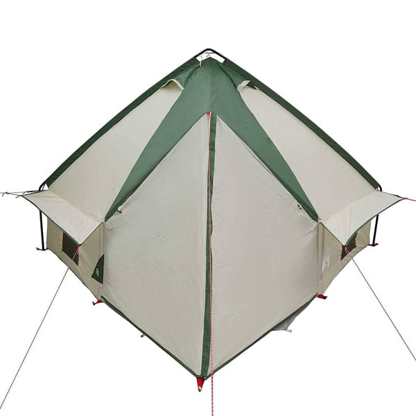 Tipi Zelt für 4 Personen, Grün/Grau