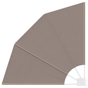 Balkon Sichtschutz Taupe 115x115cm