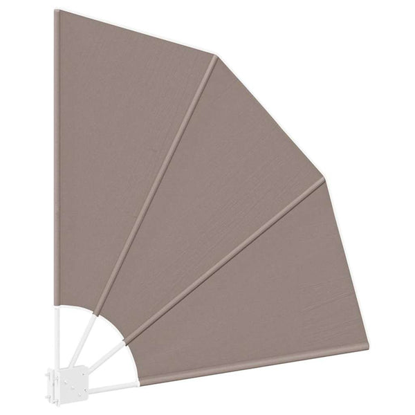 Balkon Sichtschutz Taupe 115x115cm