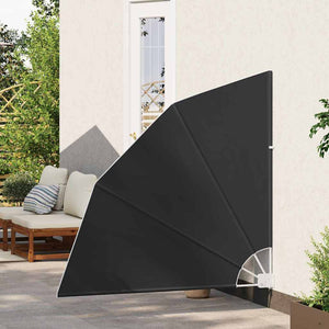 vidaXL Brise-vue de balcon anthracite 140 x 140 cm polyester