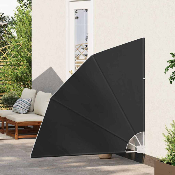 vidaXL Brise-vue de balcon anthracite 140 x 140 cm polyester