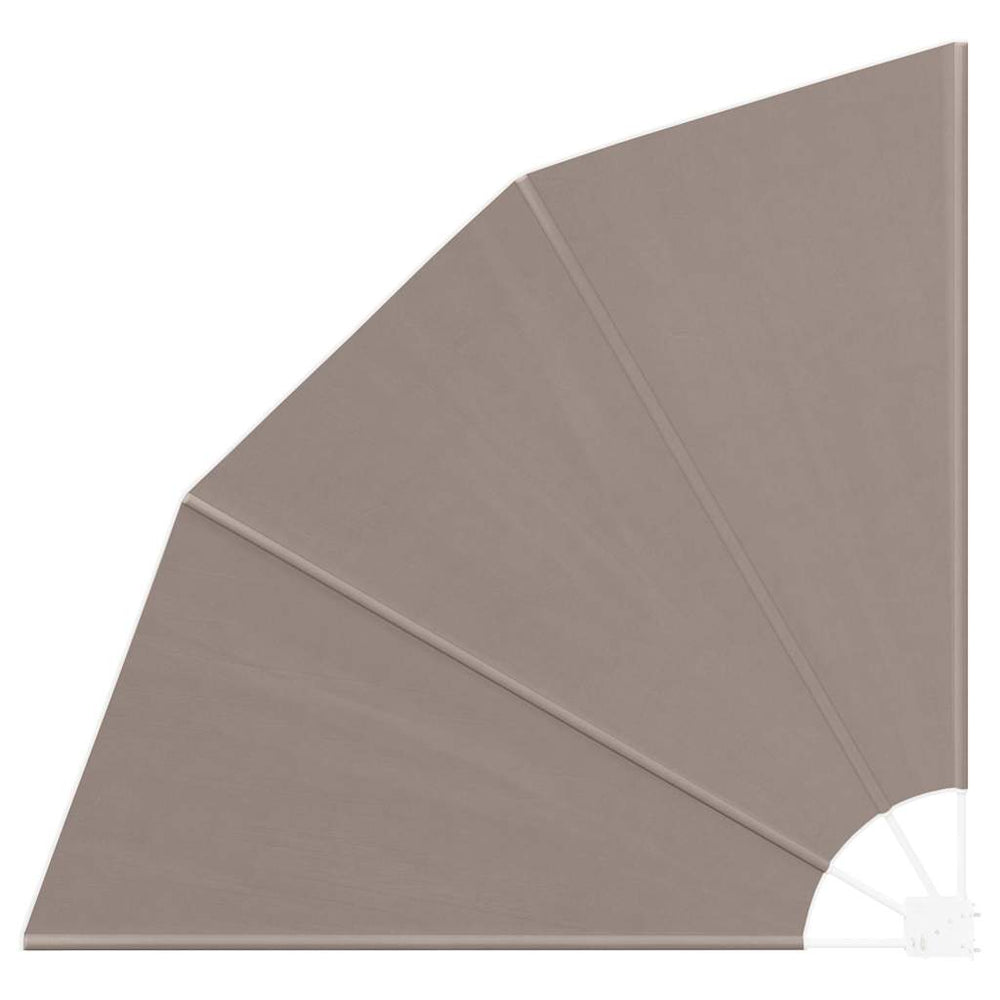Balkon Sichtschutz Taupe 140x140cm