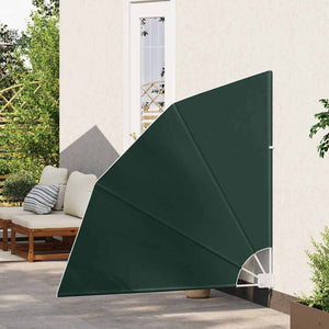 Dunkelgrüner Balkon Sichtschutz 140x140cm