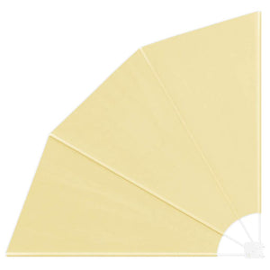 vidaXL Brise-vue de balcon Sable 140 x 140 cm Polyester