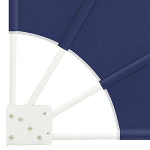 vidaXL Brise-vue de balcon bleu marine 210 x 210 cm polyester