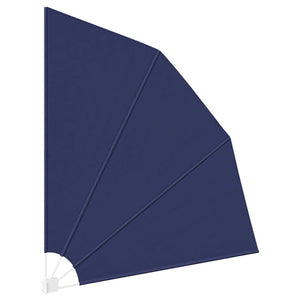 vidaXL Brise-vue de balcon bleu marine 210 x 210 cm polyester