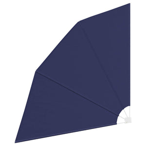 vidaXL Brise-vue de balcon bleu marine 210 x 210 cm polyester