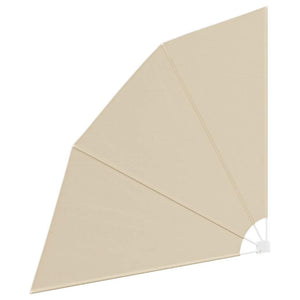 vidaXL Brise-vue de balcon Beige 210 x 210 cm Polyester