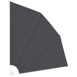 Schwarzer Balkon Sichtschutz 210x210cm