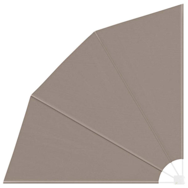 vidaXL Brise-vue de balcon Taupe 210 x 210 cm Polyester