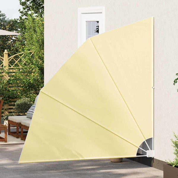 vidaXL Brise-vue de balcon sable 210 x 210 cm polyester