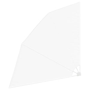 vidaXL Brise-vue de balcon blanc 210 x 210 cm polyester