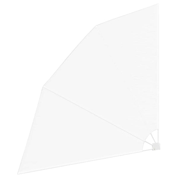 vidaXL Brise-vue de balcon blanc 210 x 210 cm polyester