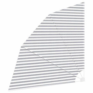 vidaXL Brise-vue de balcon anthracite et blanc 210 x 210 cm polyester