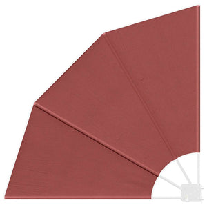 vidaXL Balcony Privacy Screen Terracotta 115 x 115 cm Polyester