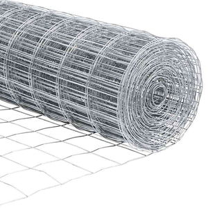 Eurozaun Silber Feuerverzinkt 0,4 x 25 m