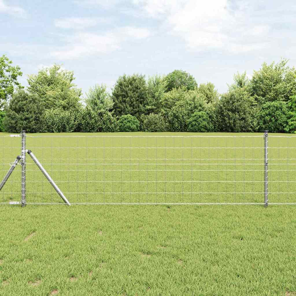 Eurozaun Silber Feuerverzinkt 0,4 x 25 m