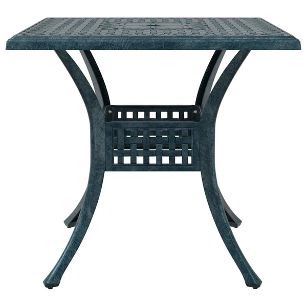 Gartenmöbel Set Grün Gussaluminium 5-teilig