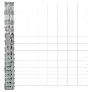 Feuerverzinkter Wildzaun, 1000 cm