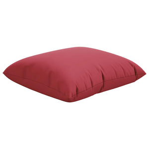 Weinrote Sofakissen 4er Set 40x40 cm