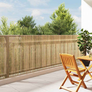 Bambuszaun Natur 400x125cm