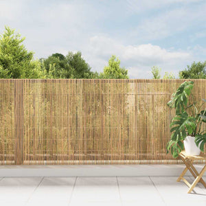 Bambuszaun Natur 600 x 125 cm