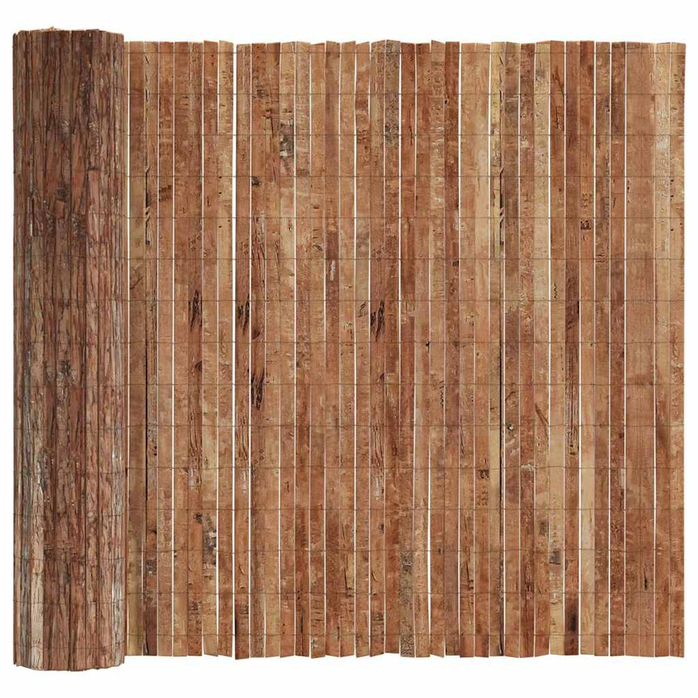 Rindenzaun Braun 400x150 cm