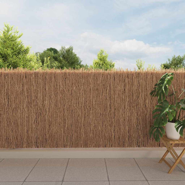 Reisigmattenzaun Braun 600 x 125 cm