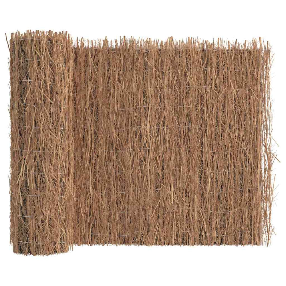 Reisigmattenzaun Braun 600 x 125 cm