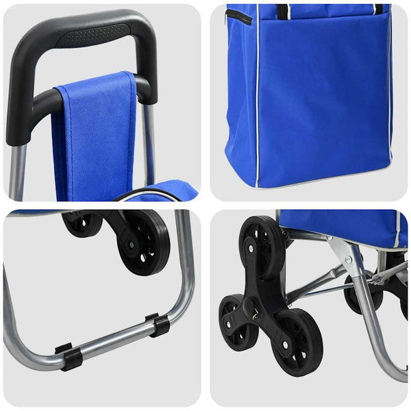 Einkaufswagen Blau Oxford-stoff