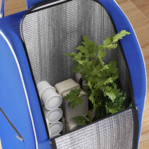 Einkaufswagen Blau Oxford-stoff