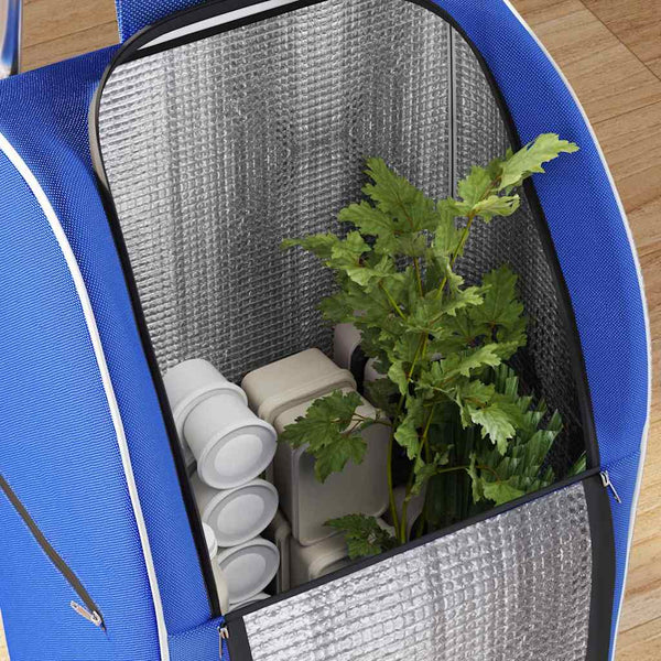 Einkaufswagen Blau Oxford-stoff