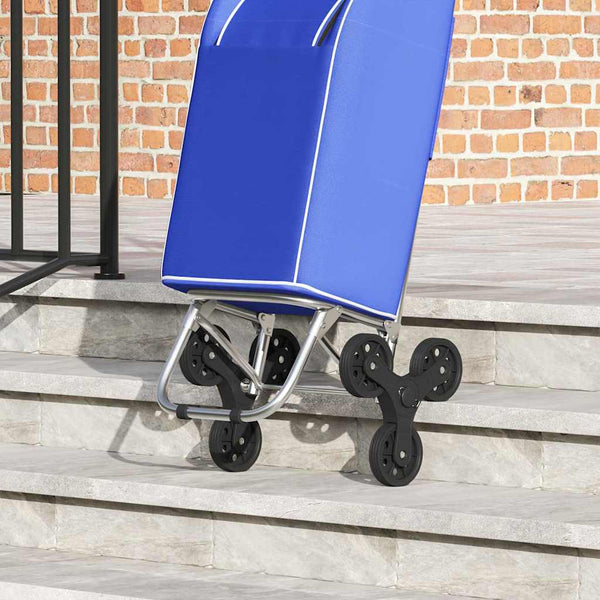 Einkaufswagen Blau Oxford-stoff