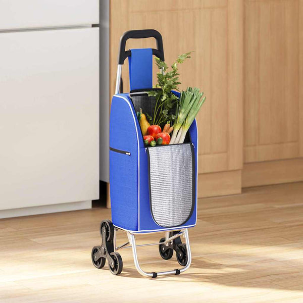 Einkaufswagen Blau Oxford-stoff