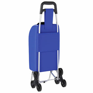 Einkaufswagen Blau Oxford-stoff