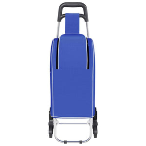 Einkaufswagen Blau Oxford-stoff
