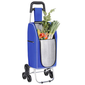 Einkaufswagen Blau Oxford-stoff